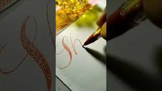 Shaina name #art Glitter 🌟 pen calligraphy ❤️#shortsfeed #shorts