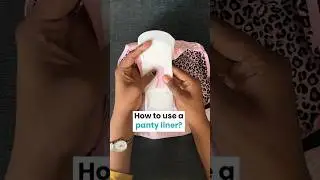 How to use a panty-liner? |FemiSafe #femalewellness #pantyliner #femhealth #femisafe #discharge