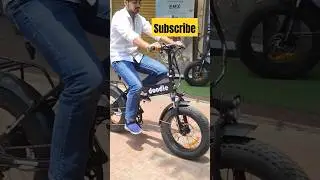 Monster Truck kaise tires on Doodle V3 - Folding Electric Bicycle!