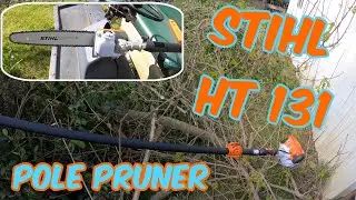 NEW TOY: STIHL HT 131 Pole Pruner Review! (Buy your own, you can’t borrow this one)