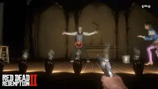 What Happens If Arthur Shoots The Magician In The Balls (Hidden Dialogue) - RDR2