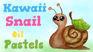 How to Draw a Kawaii Snail