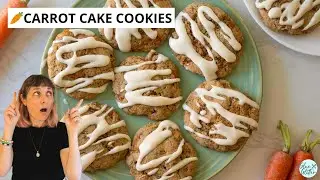 🥕 Galletas veganas de pastel de zanahoria