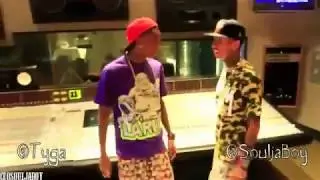 Soulja Boy ft Tyga - Be Quiet (Music Video)