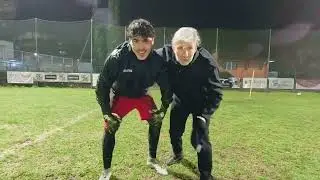 ALLENAMENTO PORTIERI PRIMA SQUADRA AURORA SERIATE.  FORZA E...FANGO!
