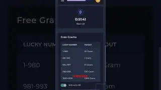 See how I withdraw from Gramfree #shorts #gramfree #crypto
