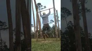 Randall Morris 44 wide grip overhand pull ups in one set at 220lbs and 62 in 2022.