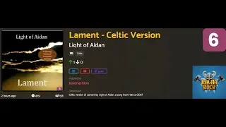 Lament (Celtic Version) - Light of Aidan Lvl 6 (Custom) [Ragnarock VoT]