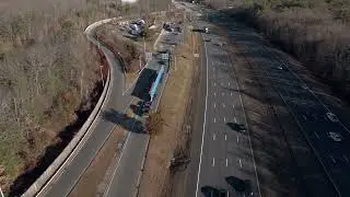 Newton-Weston Bridge Bundle Steel Beam Delivery December 2024