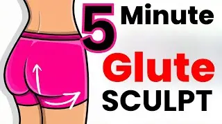 5 Minute Mom Booty Workout: Grow & Lift Your Booty in 5 Minutes (All Levels)