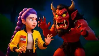 Healing kiss Jinu for Rumi from a demon bite | KPop Demon Hunters story