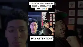 Collection Companies That You Can Pay To Delete!!!