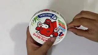 Unpacking Laughing Cow Cheese easily