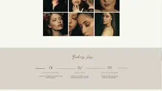 Acuity Scheduling Website Template Example | Canva Website Template Example