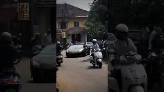 Lamborghini in kerala 👀 public reaction 😍 #subscribe #kerala