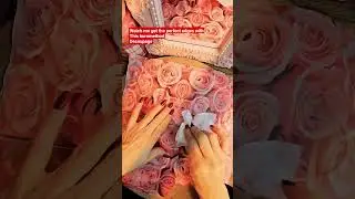 Burn method ASMR on a Valentine XOXO  #theburnmethod #asmrcrafts #modpodge #decoupage #valentinediy