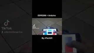 #ESP8266 + #Arduino = #RC #robot by #Tech01 #Techn0man1ac