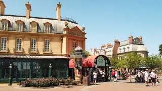 Disney World Walk: EPCOT France Pavilion at World Showcase &middot; Orlando Florida 4K