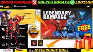 FREE FIRE REDEEM CODE TODAY 8 FEBRUARY REDEEM CODE FREE FIRE | FF REDEEM CODE TODAY 8 FEBRUARY 