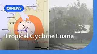 Tropical Cyclone Luana batters Western Australia’s north | ABC NEWS