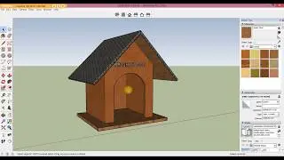 SKETCHUP FOR BEGINNERS-DESIGNNING A DOG HOUSE