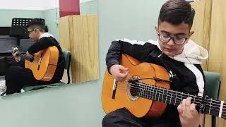 JUAN FABIAN GARCÍA GONZÁLEZ interpreta EN LA CALETA, malagueña de PACO DE LUCÍA
