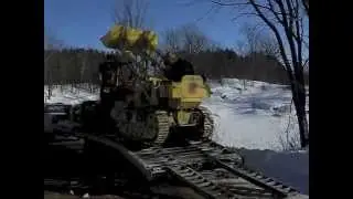Oliver OC-46 Crawler/Loader Unload