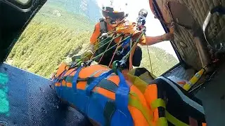 Hike Survives Thanks to the King County Sheriff Air Support's Precision Rescue