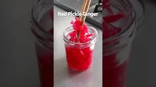 How to Make Beni Shoga | Authentic Japanese Red Pickled Ginger Recipe for Beginners!