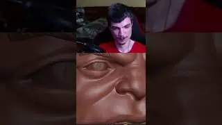 Как ЛЕПИТЬ мужские ЩЁКИ (ЛИЦО) анатомично в Zbrush? Туториал