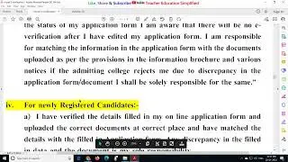 B.Ed. Admission 21-22 : Institutional Round Guidelines  (Hindi)