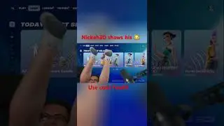 Nickeh30 shows his pussycat #fortnite #fnmmemes #gaming #memes #fortniteclips