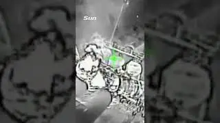 Moment Ukraine launches double drone strike on Russian fuel and oil depots in occupied Luhansk