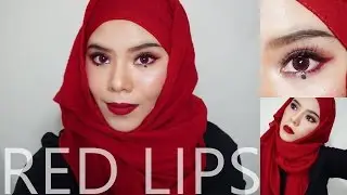 RED LIPS /without Foundation x Ricedolls ♡