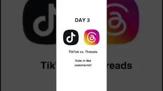 Yesterday&rsquo;s winner was YouTube! Comment down below what you think 🤔 #app#socialmedia#media#tiktok