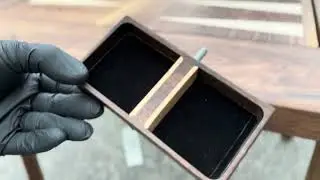Push Latch Drawer in Game Table