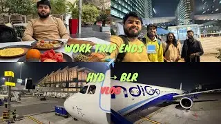 LAST Day in Hyderabad 🛫 From Hotel to Office (DELOITTE) +Midnight Dinner & Airport Views ✨#SirajVlog