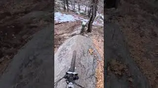 Dusty trails or snowy trails? 🤨 #trail #snow #mountainbike