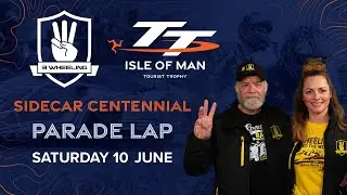 LEGENDS PARADE LAP 🏆 Dave Molyneux & Callum Crowe; Ben & Tom Birchall & Rob Fisher & Sarah Stokoe 🇮🇲