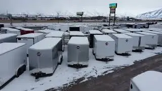 Wasatch Trailers Springville 4/4/2023 Flyover