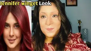 Jennifer winget Face Transformation | Face Illusion | Jennifer Face Illusion recreated |Makeup Look