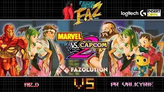 FAZOLUTION - FAZ vs PR VALKYRIE ft10 in MARVEL vs CAPCOM 2!