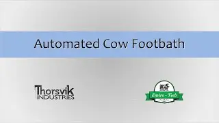 ETI Automated Cow Footbath System