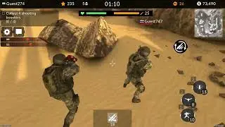 Code of war : Gun Shooting Game top high score and 18 kill on the match ,Please Subscribe