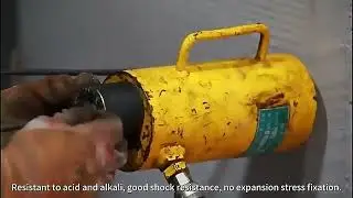 Epoxy anchor adhesive