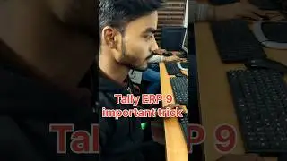 Tally ERP 9 (important trick) #computer #shorts #viral #‎@apcomputerguide967