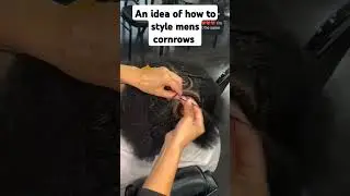 Men's cornrows #cornrows #braidtutorial #shortsvideo #subscribe