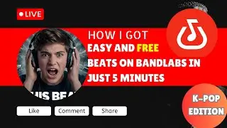 How I Created a Free K-Pop Beat on Band Lab in Just 5 Minutes.