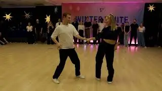 Florian Gräbe & Johanna Thorn - 4th place Advanced Jack&Jill Finals - Winter White 2025