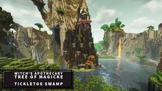 Witch&rsquo;s Apothecary: Tickletoe Swamp ☽◯☾ Relaxing Longplay ☽◯☾ Nature Sounds/Minecraft Music ☽◯☾ ch1